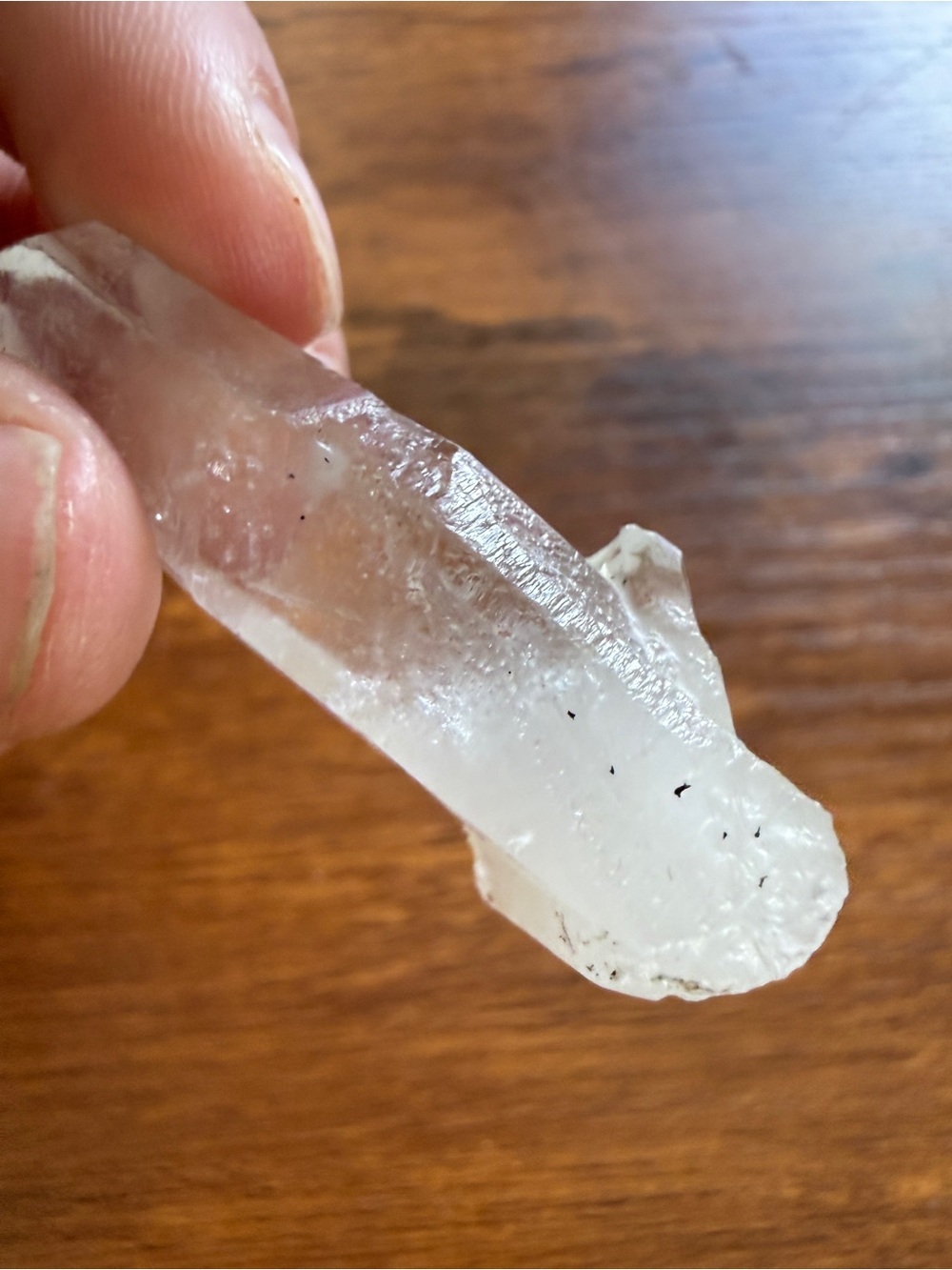 Clear Quartz Point Crystal - Picture 9 of 10
